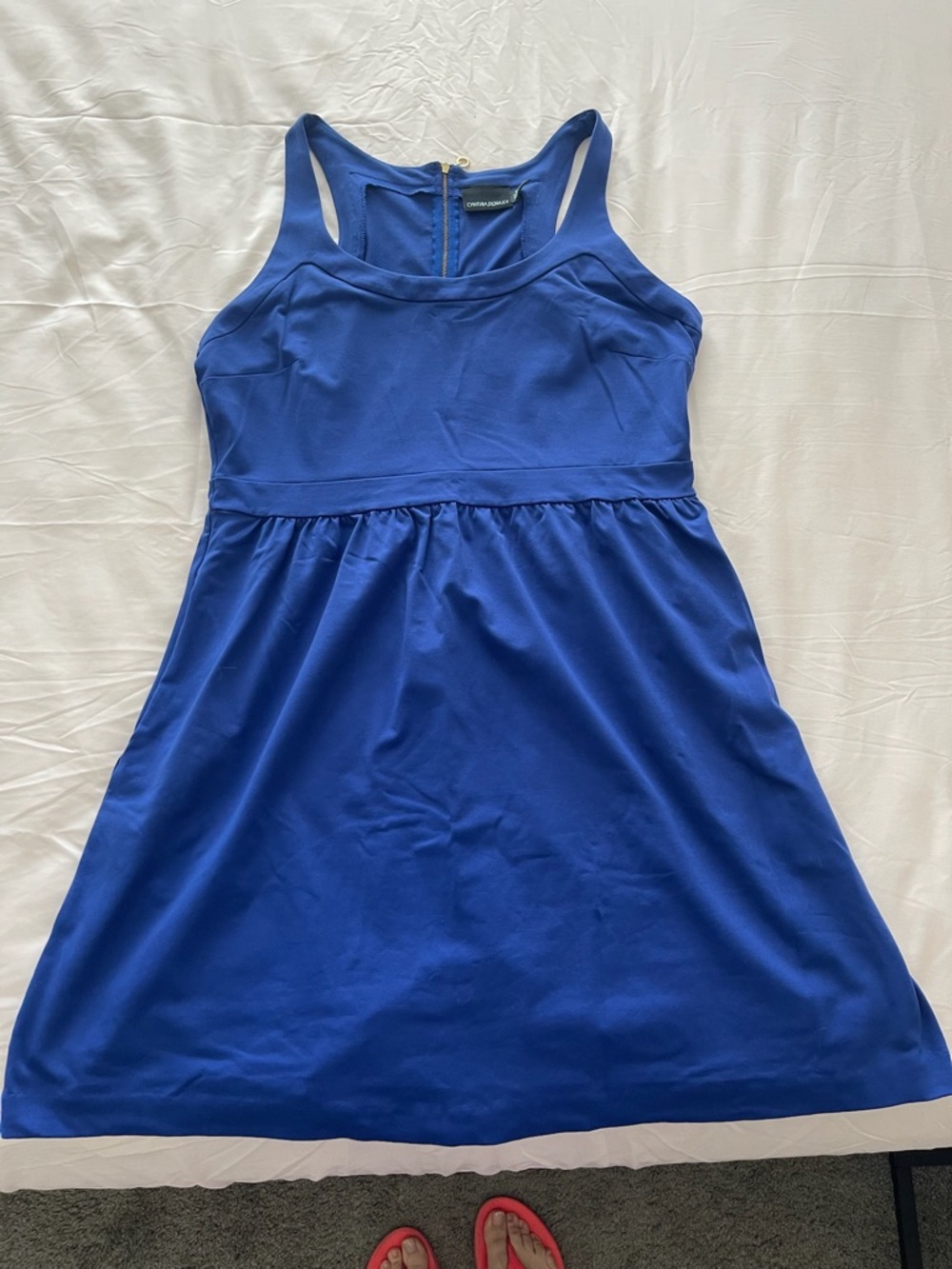 Cynthia Rowley Cobalt Blue Tank Dress